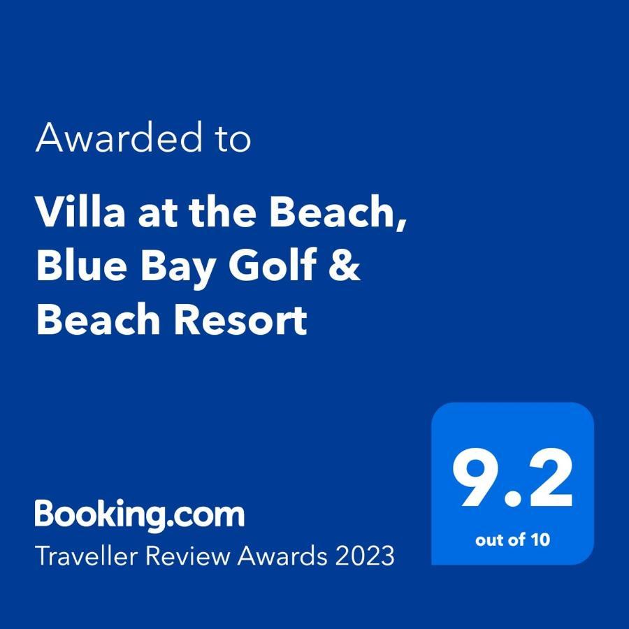 Villa At The Beach, Blue Bay Golf & Beach Resort Eksteriør billede